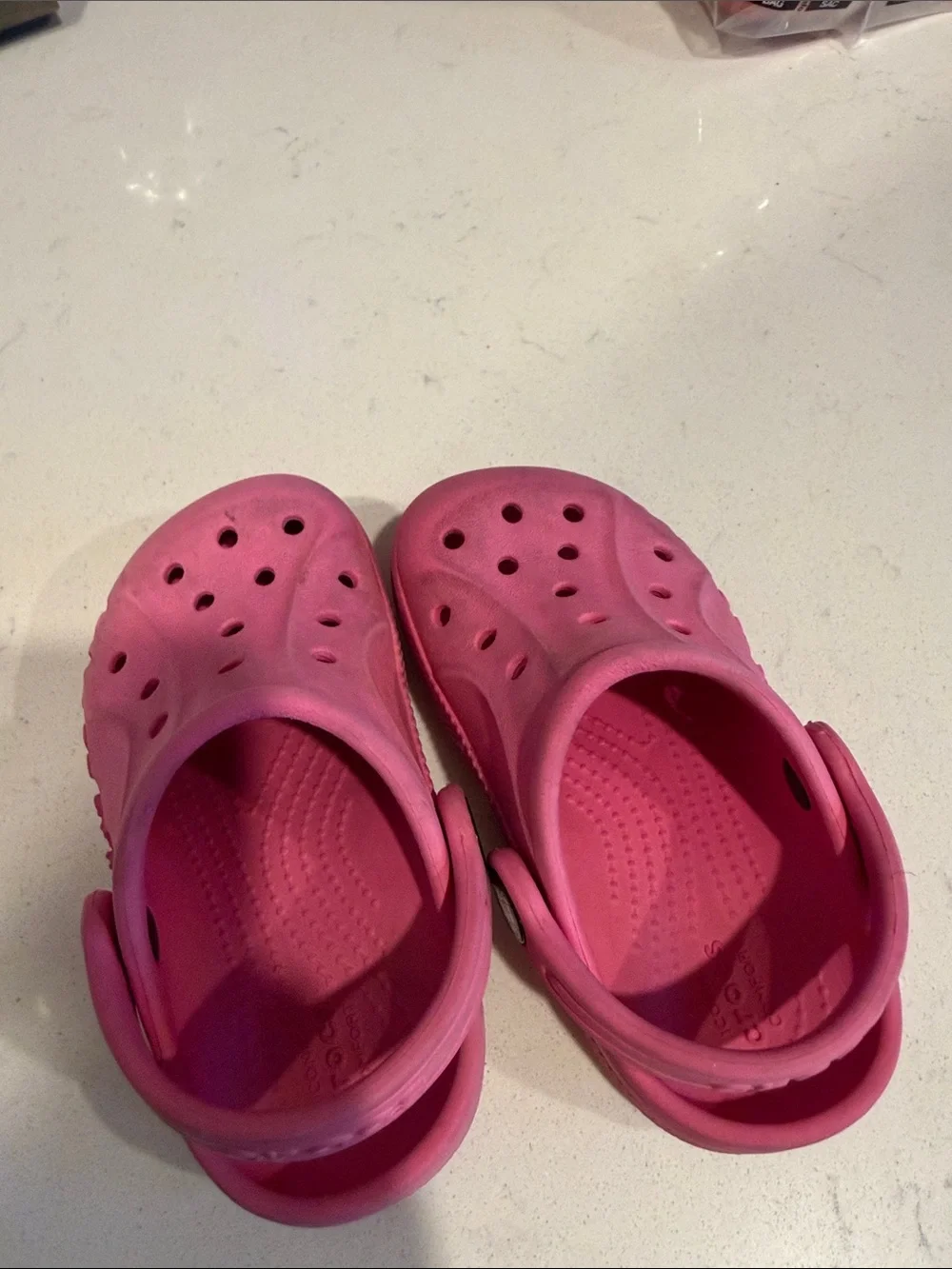 CROCS Kids Pink Classic Clog - toddler Girl Size 7